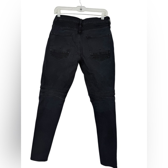 Hudson The Blinder Biker Jeans Washed Black - Picture 3 of 10